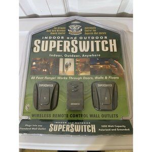 Smart Home Electronics Indoor Outdoor SuperSwitch New In Damaged Package 1000 WT